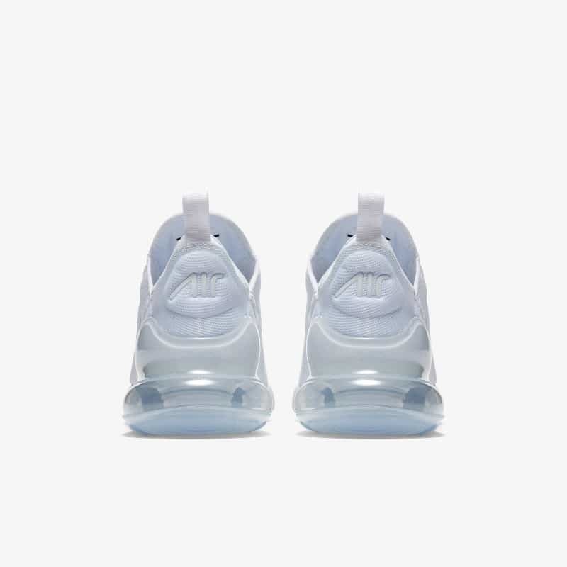 Nike air max 270 triple white womens hotsell